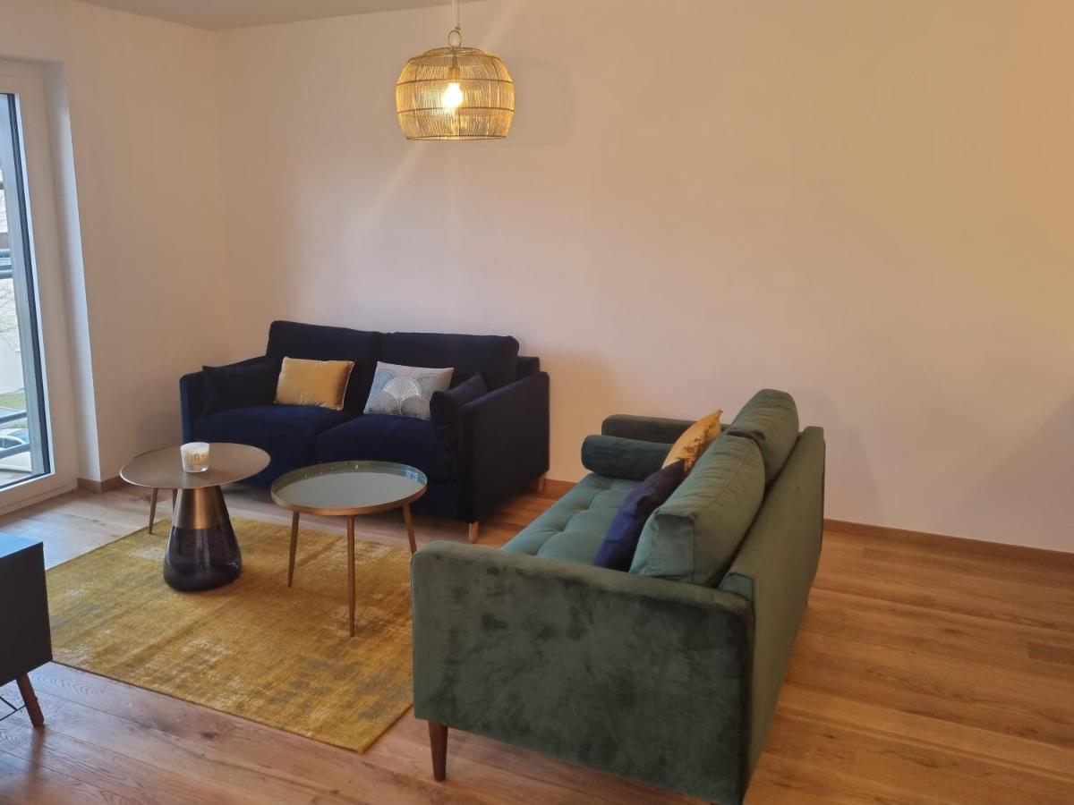 Chic City Center 3 Beds Flat & Balcony & Parking Apartment Luxemburg Exterior foto
